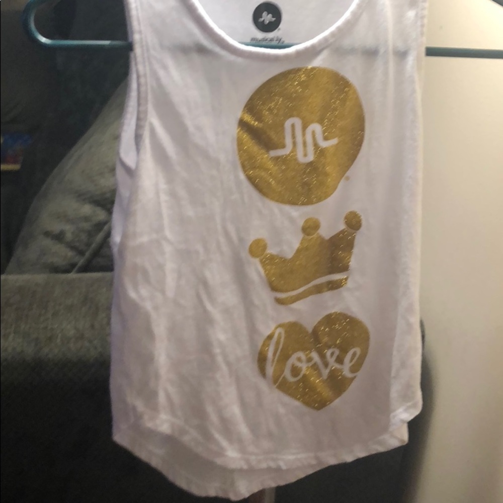 Musically tank top